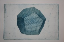 Dodecahedron - drypoint and aquatint